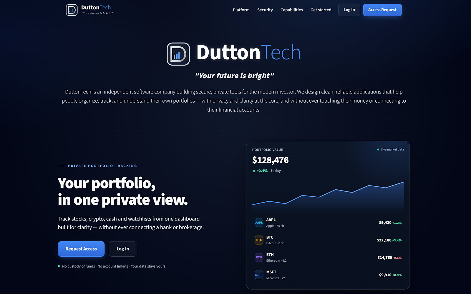 DuttonTech — screenshot